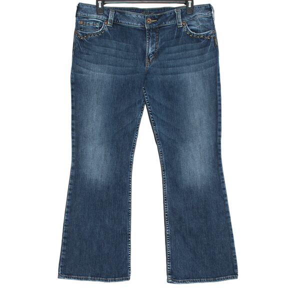 Silver Jeans Suki Surplus Bootcut Y2K Casual Retro Americana Classic Blue 36 - Picture 1 of 7